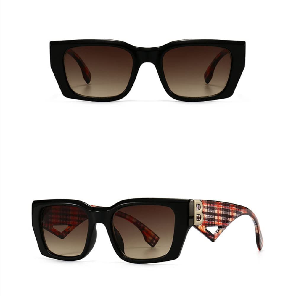 CGZWFERA-Luxury White Rectangle Sunglasses Women Big Frame